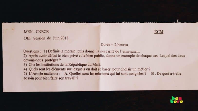 Éducation : la tricherie au DEF atteint son degré le plus haut!