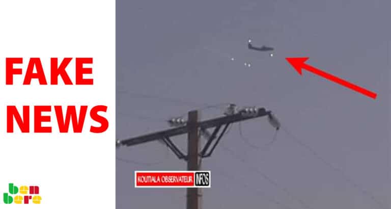 #BenbereVerif : cet avion de Barkhane n’a pas largué de « substance gazeuse » sur Tombouctou