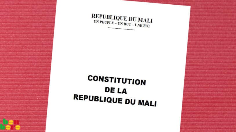 Tribune : la Constitution malienne mise à rude épreuve