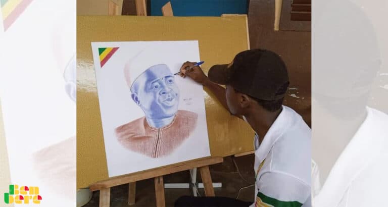 Wadidié Mahamane, portraitiste aux mille talents