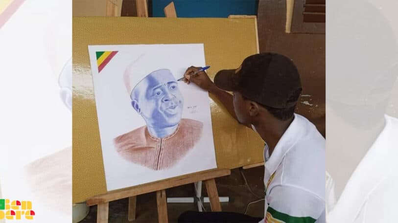 Wadidié Mahamane, portraitiste aux mille talents