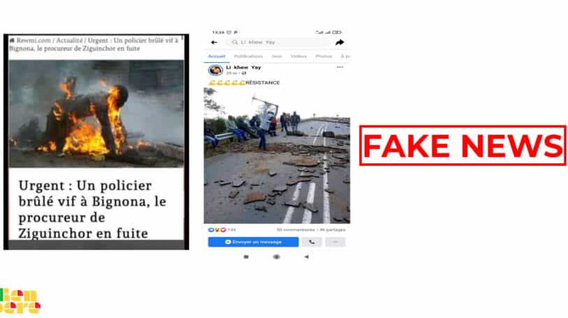 #BenbereVerif : ces photos n’ont rien à voir avec les manifestations au Sénégal