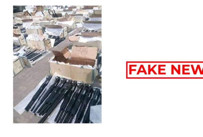 #BenbereVerif : ces armes n’ont pas été saisies au Burkina Faso