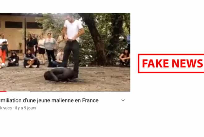 #BenbereVerif : attention à cette vidéo détournée supposée montrer « l’humiliation d’une jeune malienne en France »