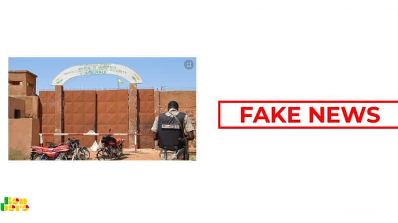 #BenbereVerif : au Niger, la prison de Koutoukalé n’a pas été attaquée