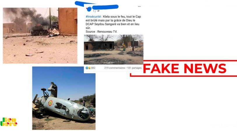 #BenbereVerif : ces images n’ont aucun lien avec les récentes attaques contre l’armée dans le centre du Mali
