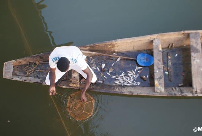 #NeTuonsPasNosFleuves : à Mopti, les pêcheurs face à la pollution du fleuve