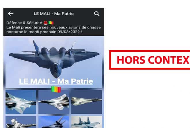 #BenbereVerif : non, ces images ne sont pas celles des nouveaux aéronefs de l’armée malienne