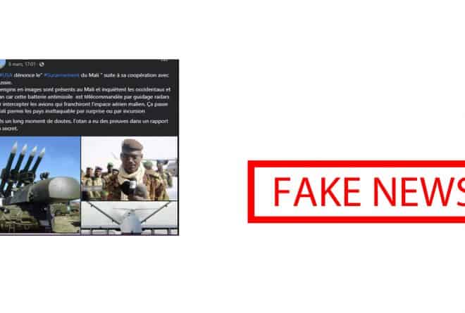 #BenbereVerif : ces images ne montrent des « engins » de l’armée malienne