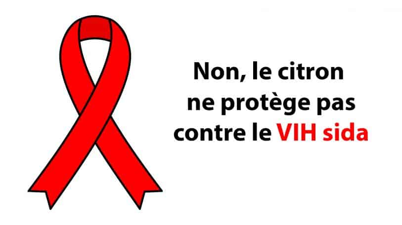 #BenbereVerif : non, le citron ne protège pas contre le VIH Sida