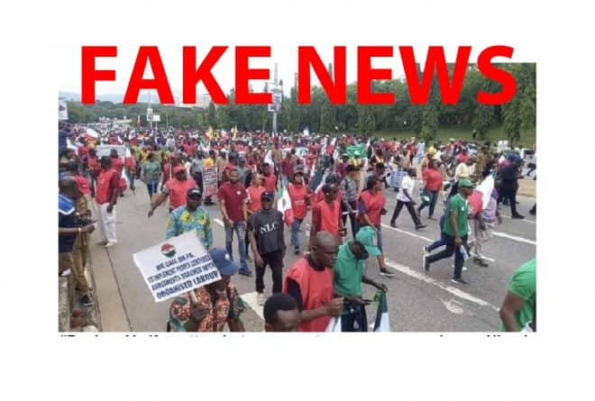 #BenbereVerif : cette photo ne montre pas une marche au Nigeria contre l’intervention militaire au Niger