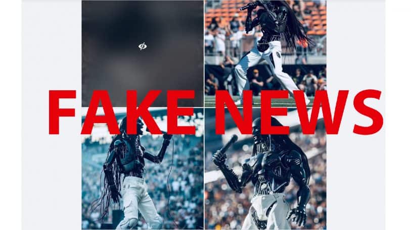 #BenbereVerif : ces images d’un robot donnant un concert sont générées par IA, la Selectikonova Valley n’existe pas