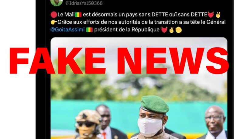 Le Mali, « désormais un pays sans dette » ?