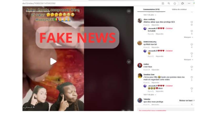Cette vidéo prétendant montrer des pommes empoisonnées n’a rien à voir avec le Mali