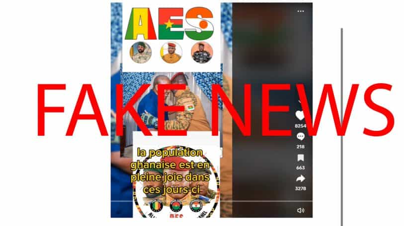 Non, John Dramani Mahama n’a pas annoncé le ralliement du Ghana à l’AES