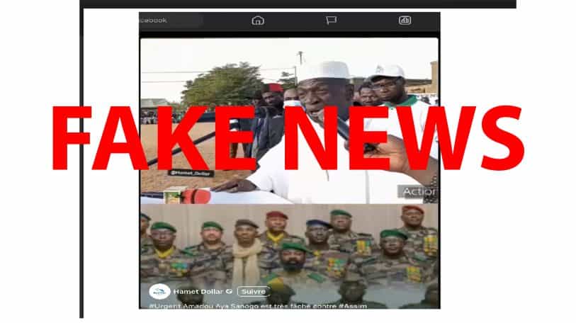Attention, cette vidéo de Amadou Haya Sanogo à Ségou date de 2021