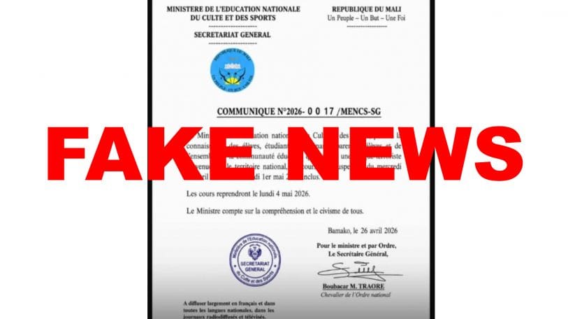 Attention à ce faux communiqué attribué au ministère de l’Éducation nationale